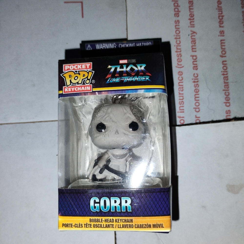 Funko Pop Pocket Keychain Marvel Thor Love And Thunder Gorr